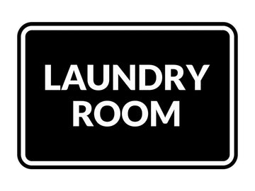 Signs ByLITA Classic Framed Laundry Room